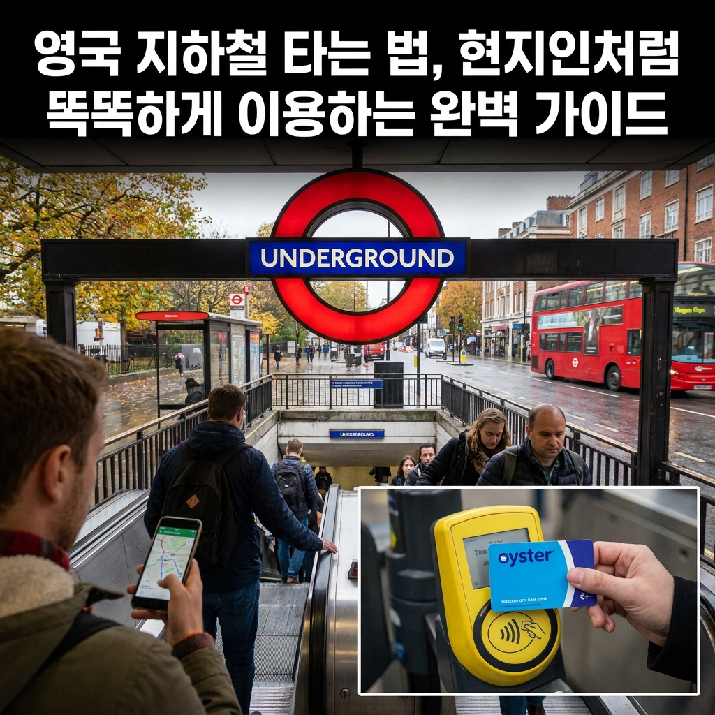 영국 지하철 타는 법, 현지인처럼 똑똑하게 이용하는 완벽 가이드