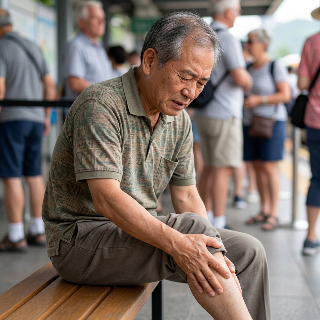 관광지 걷다가 다리 무겁고 저리다면… 노년층 척추 건강 경고등
