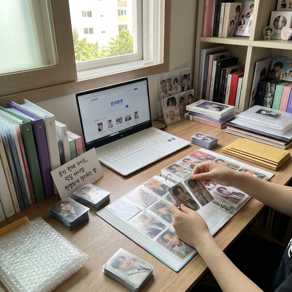 포카 판매 가이드, 덕질 아이템 현명하게 정리하는 법