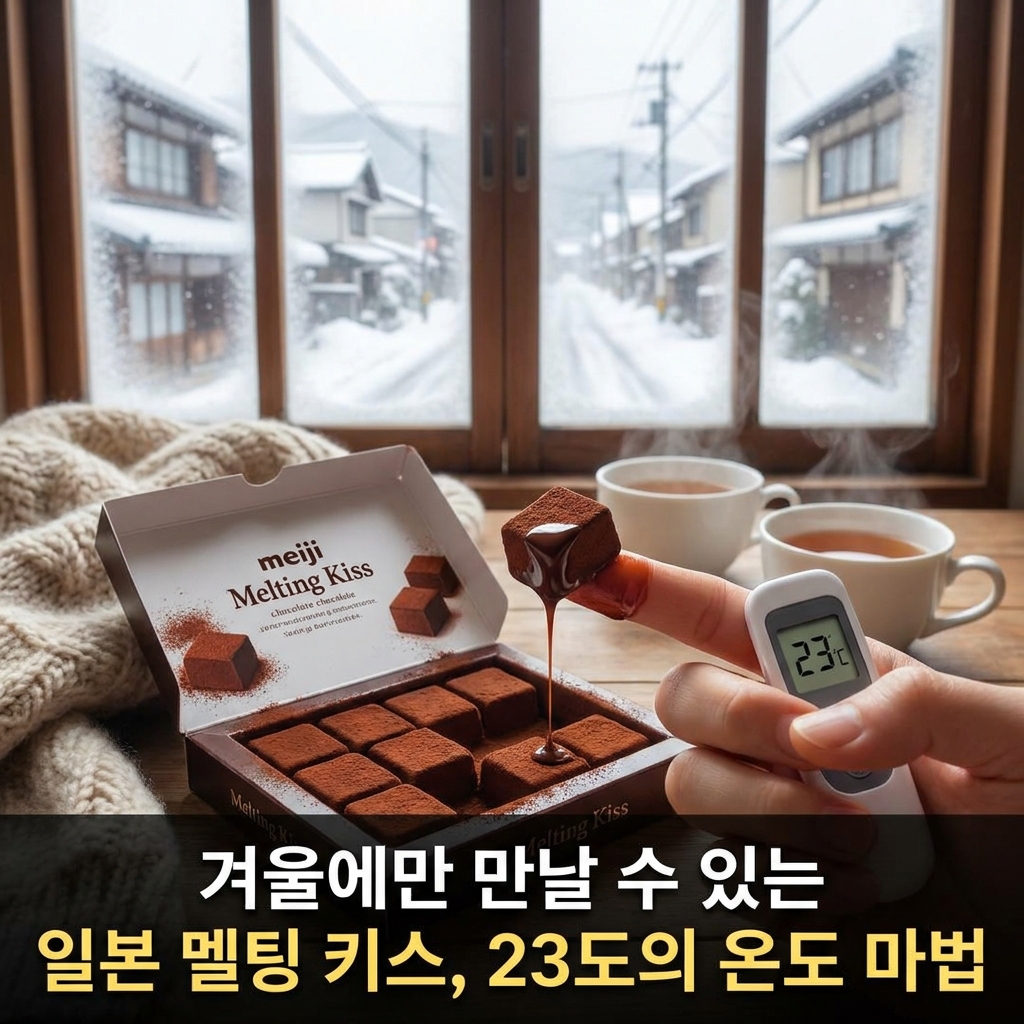 겨울에만 만날 수 있는 일본 멜팅 키스, 23도의 온도 마법
