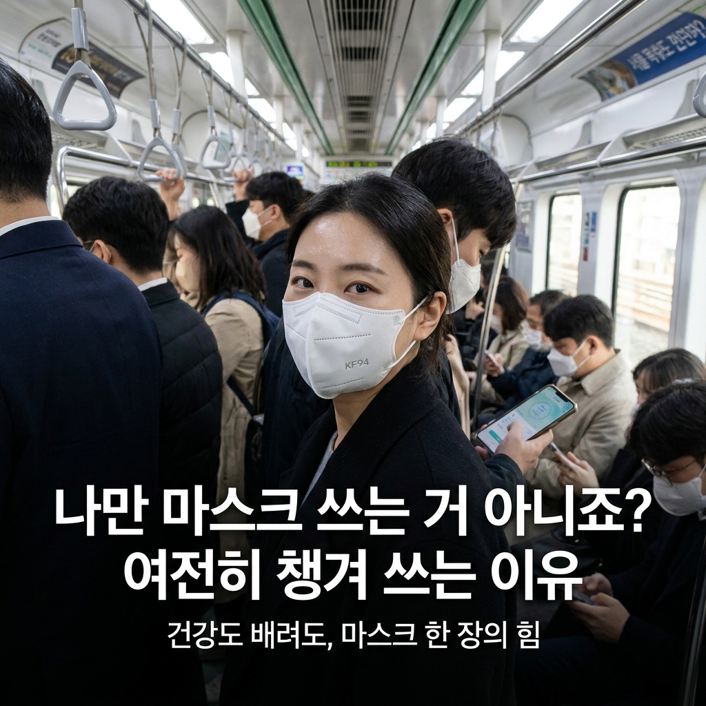 나만 마스크 쓰는 거 아니죠? 여전히 챙겨 쓰는 이유