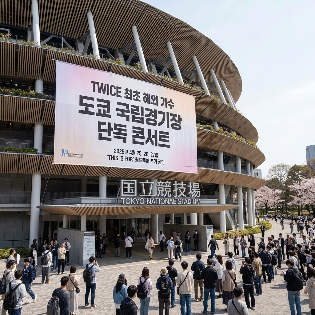 트와이스, 도쿄 국립경기장 해외가수 최초 단독 콘서트 결정
