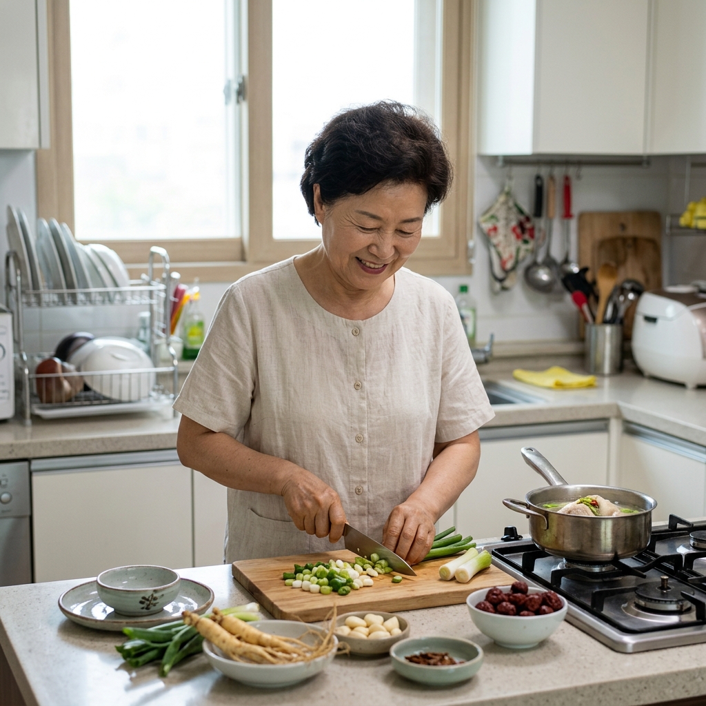 여름철 시니어 보양식, 재료 손질 후 10분 완성 단계별 레시피