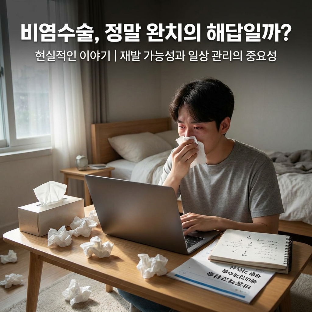 비염수술, 정말 완치의 해답일까? 현실적인 이야기
