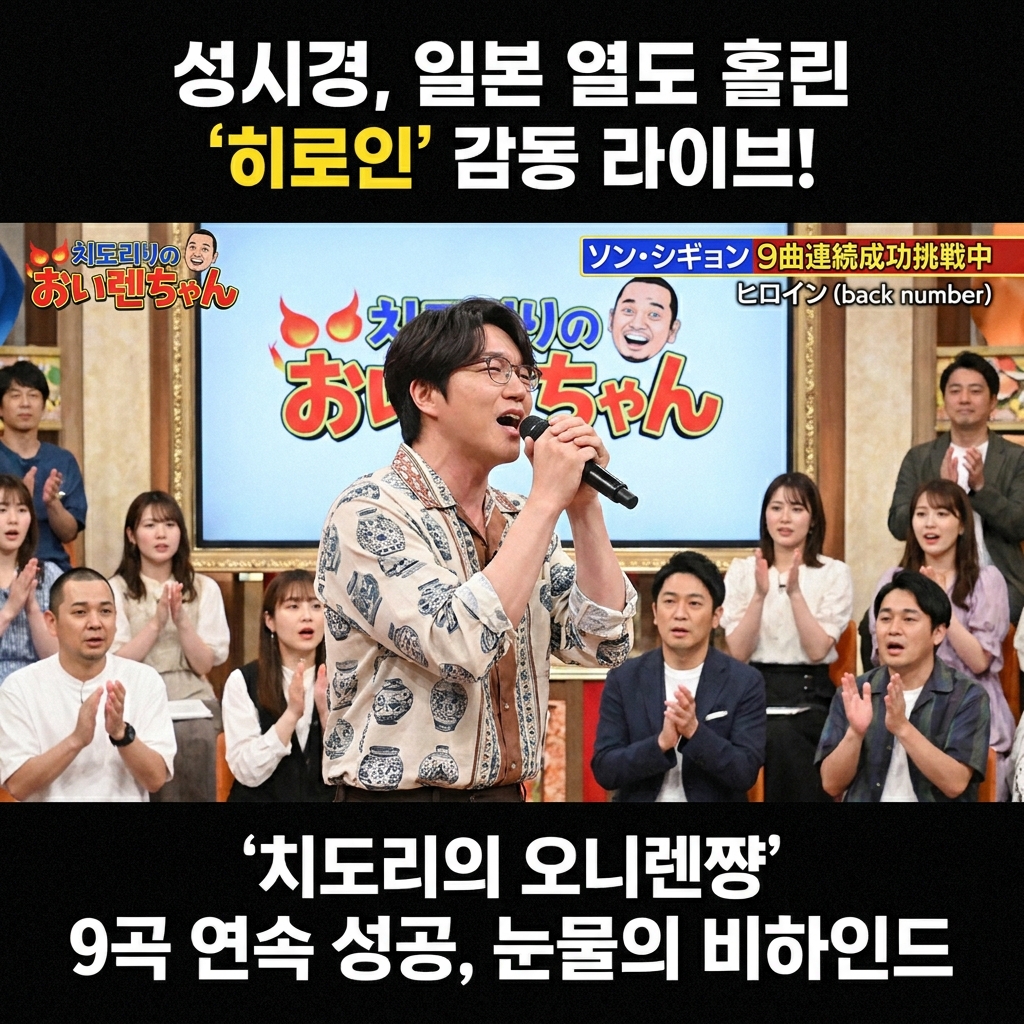 성시경이 일본에서 부른 김미로운 노래 원곡 '히로인' 가사와 설명