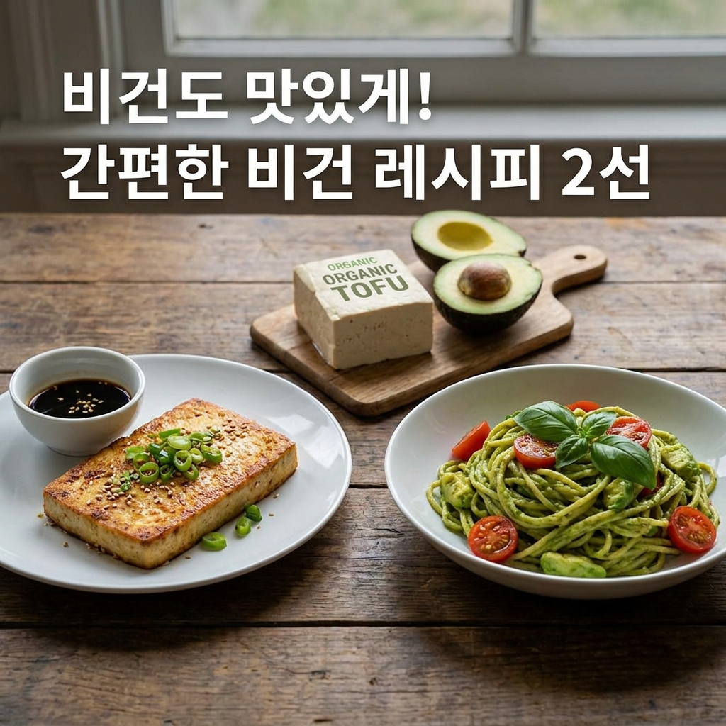 비건도 맛있게! 간편한 비건 레시피 2선
