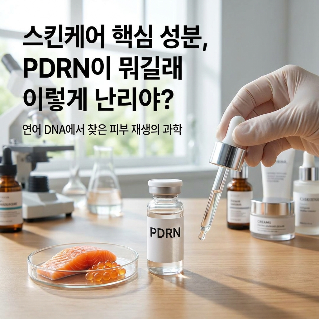스킨케어 핵심 성분, PDRN이 뭐길래 이렇게 난리야?