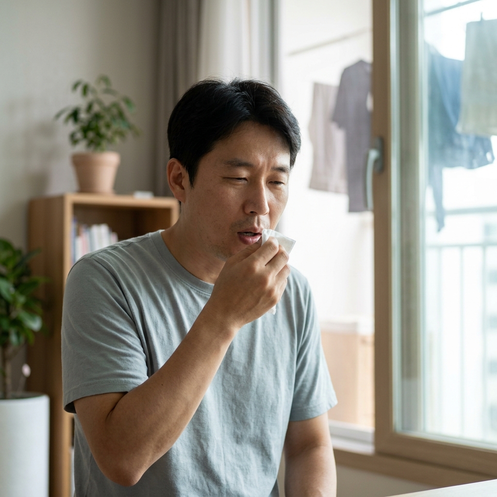 재채기가 멈추지 않는다면? 장마철 곰팡이와 알레르기 비염 체크리스트