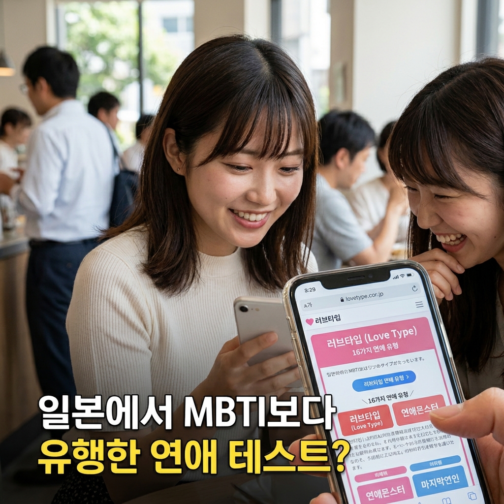 일본에서 MBTI보다 유행한 연애 테스트?