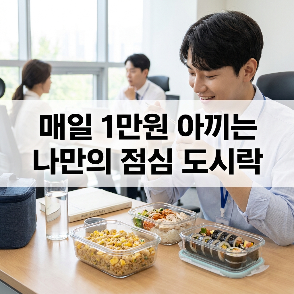 매일 1만원 아끼는 나만의 점심 도시락 싸기로 달라진 직장 생활