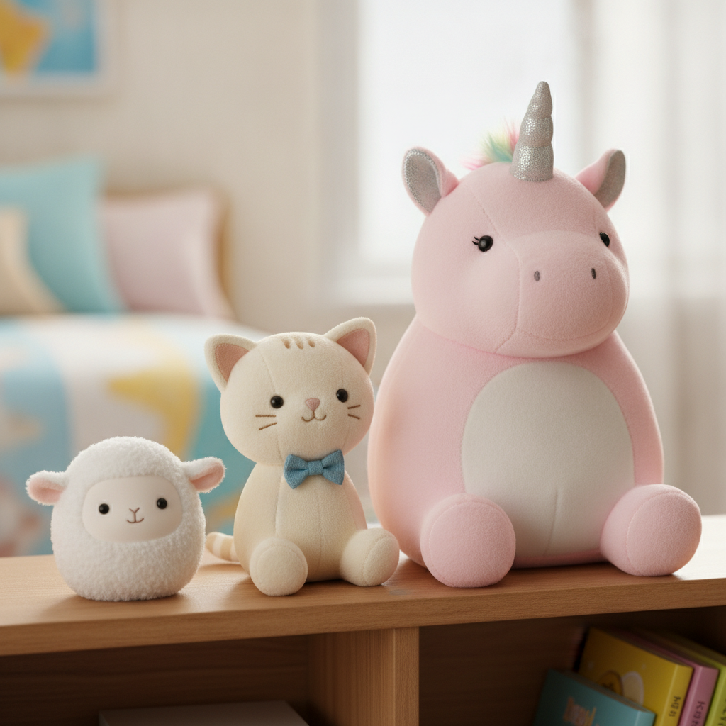 솜이 들어간 5cm,12cm.20cm 귀여운 인형들
