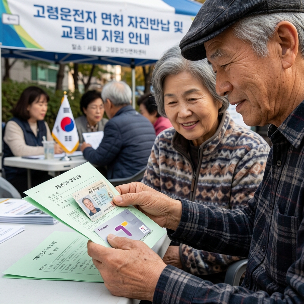 75세 이상 운전면허 자진 반납, 지자체별 교통비 50만 원까지 지원