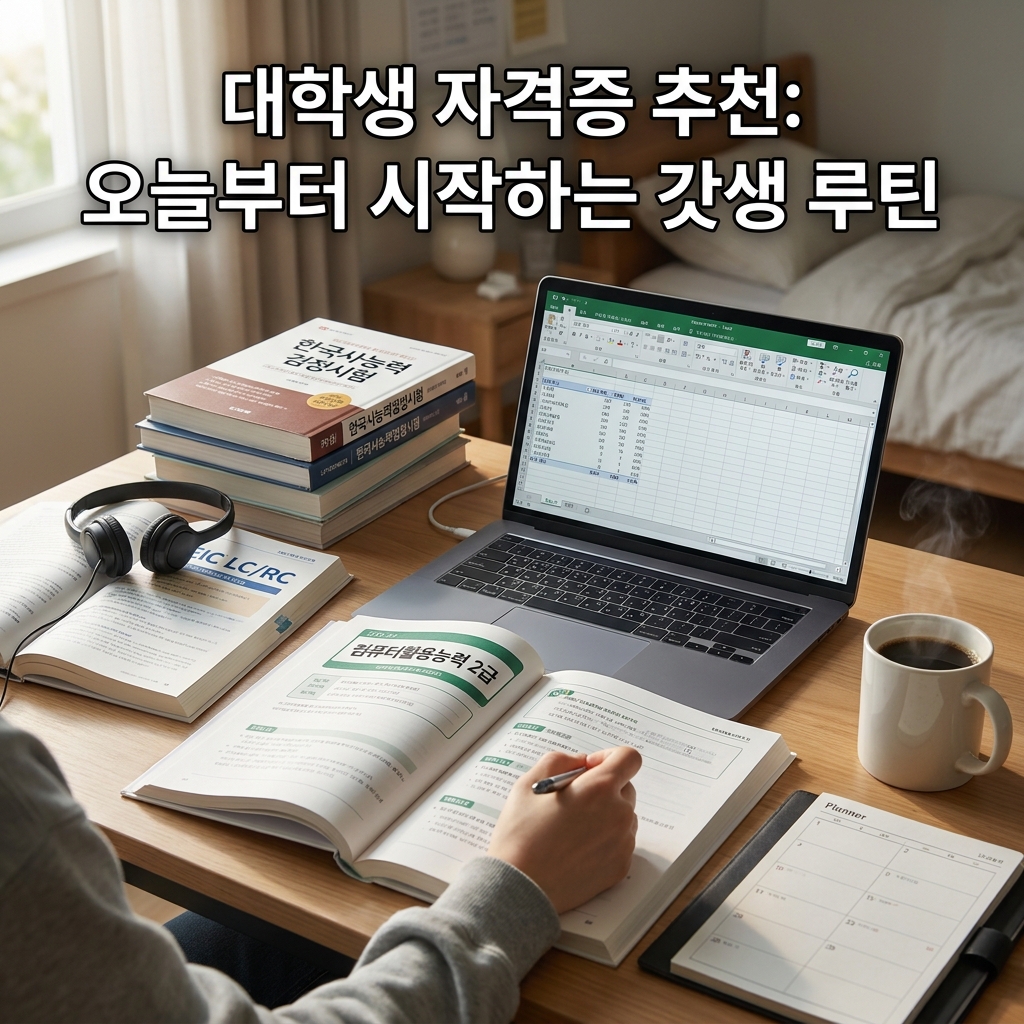 대학생 자격증 추천