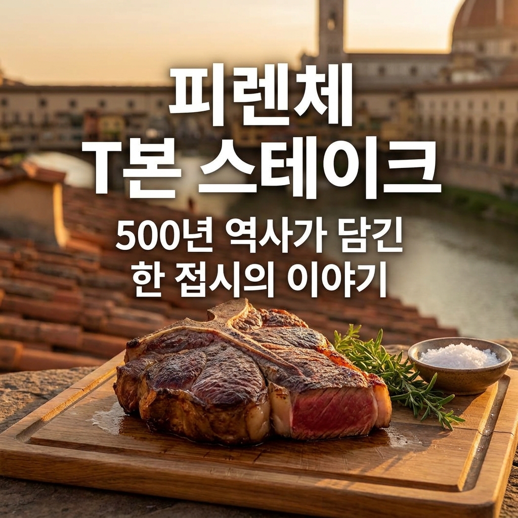 피렌체 T본 스테이크, 500년 역사가 담긴 한 접시의 이야기