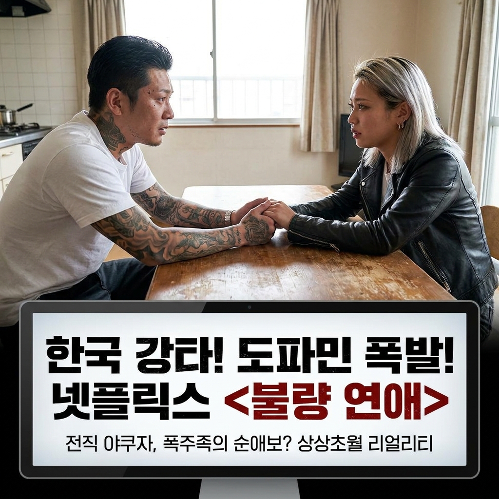 한국 시청자들이 도파민 터진다며 찾아보는 일본 연애 리얼리티, 넷플릭스 <불량 연애>
