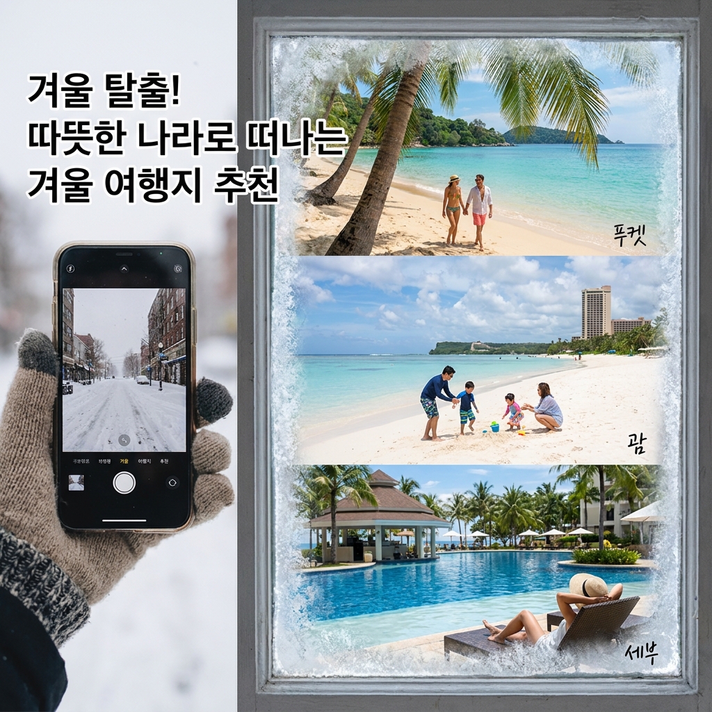 겨울 탈출! 따뜻한 나라로 떠나는 겨울 여행지 추천
