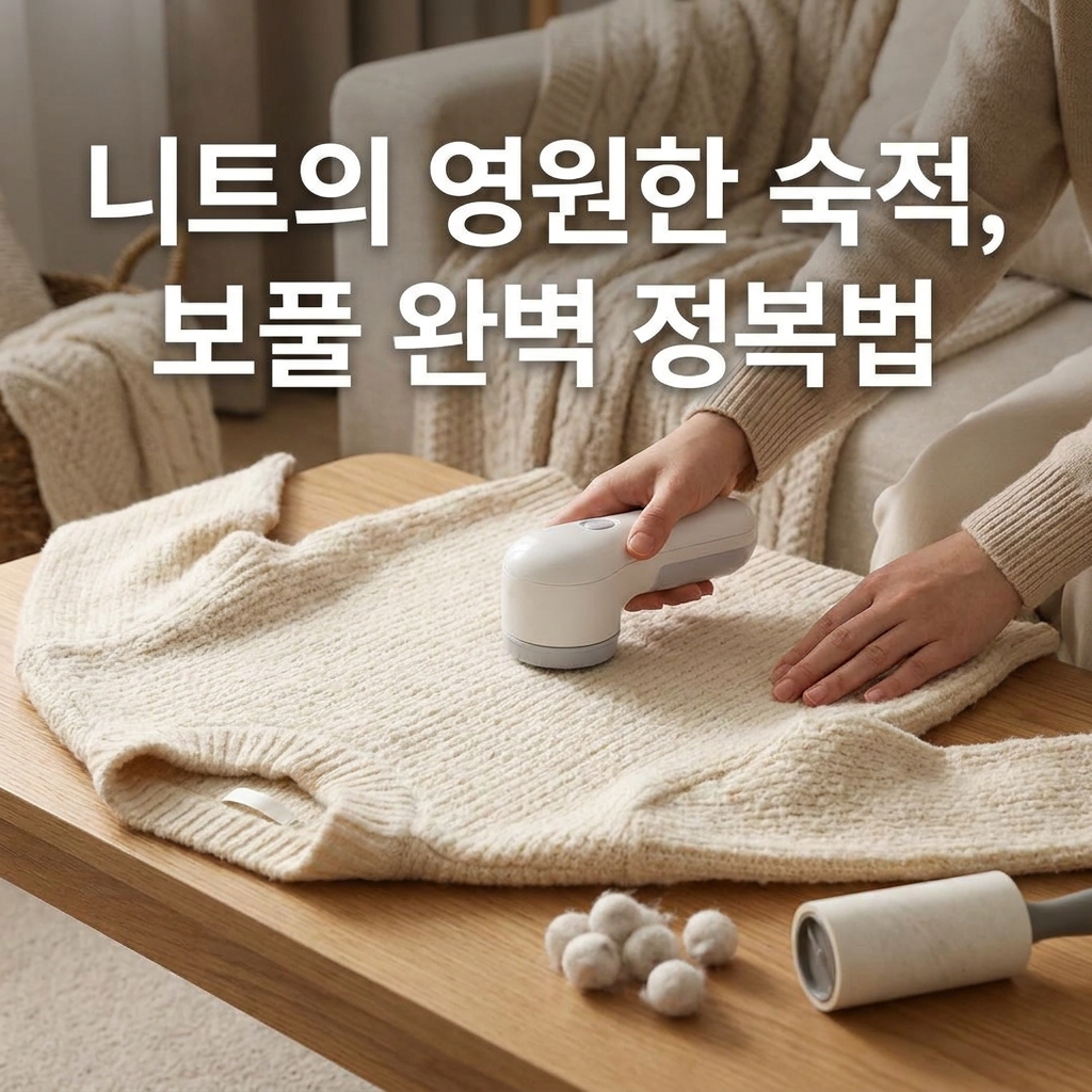 니트의 영원한 숙적, 보풀 완벽 정복법