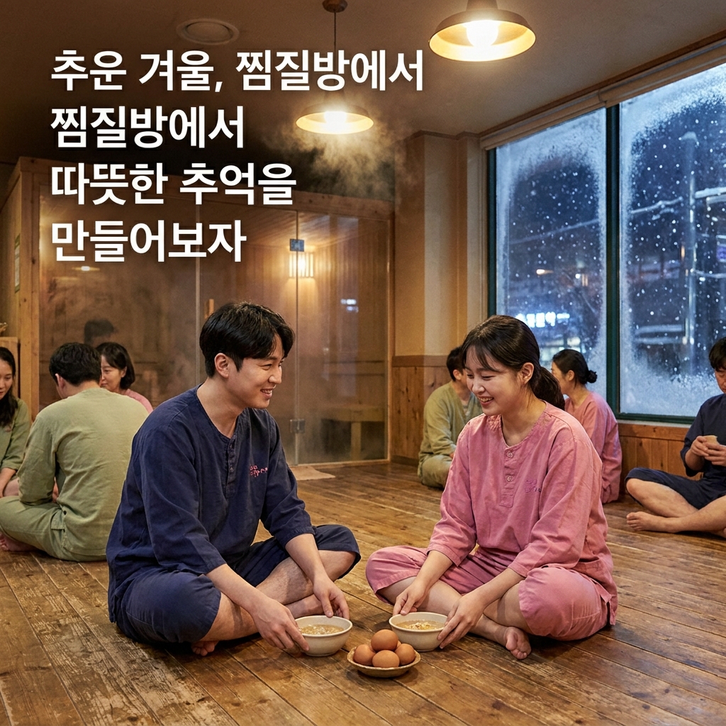 추운 겨울, 찜질방에서 따뜻한 추억을 만들어보자