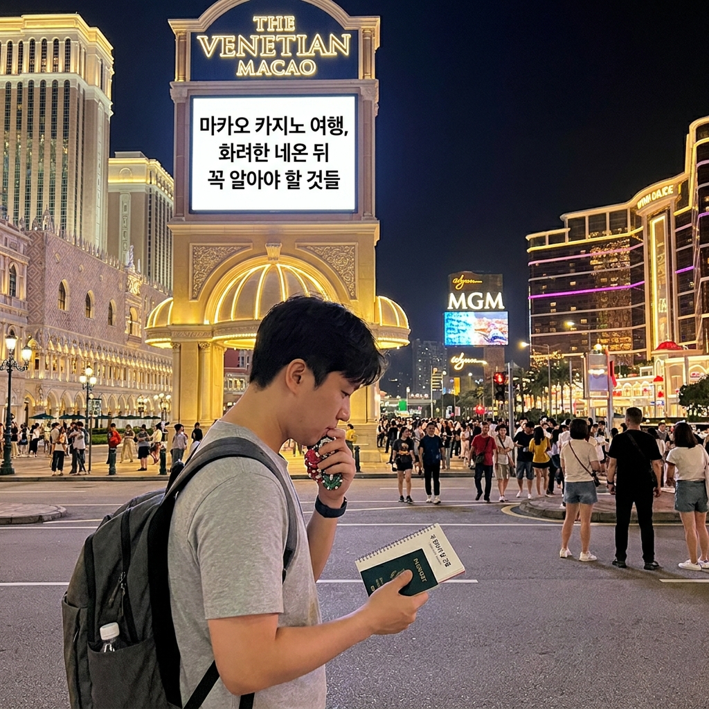 마카오 카지노 여행, 화려한 네온 뒤 꼭 알아야 할 것들