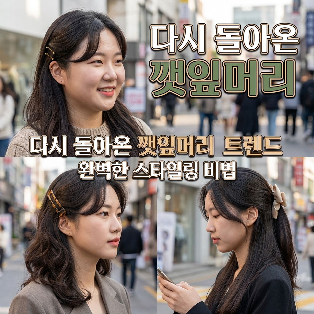 다시 돌아온 깻잎머리 트렌드, 완벽한 스타일링 비법