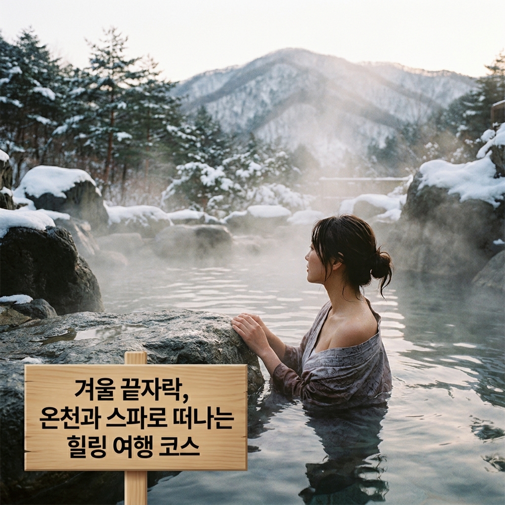 겨울 끝자락, 온천과 스파로 떠나는 힐링 여행 코스