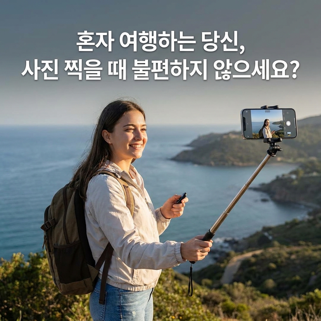 혼자 여행하는 당신, 사진 찍을 때 불편하지 않으세요?