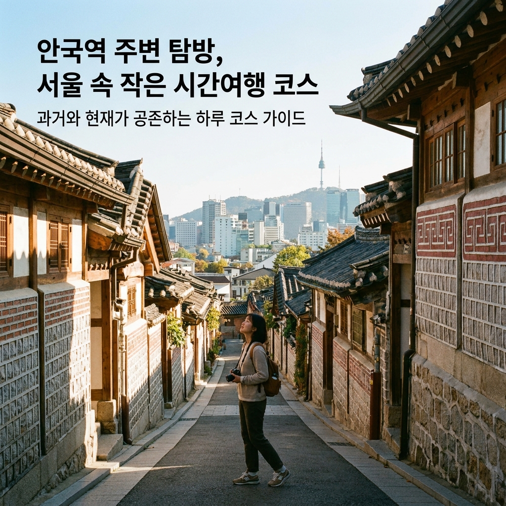 안국역 주변 탐방, 서울 속 작은 시간여행 코스