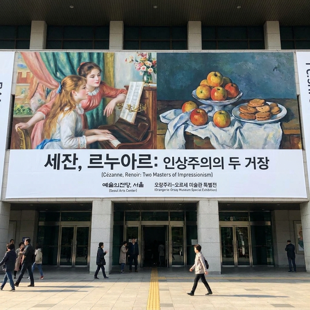 서울의 특별한 선택, 세잔과 르누아르가 함께 만드는 '인상주의 축제'