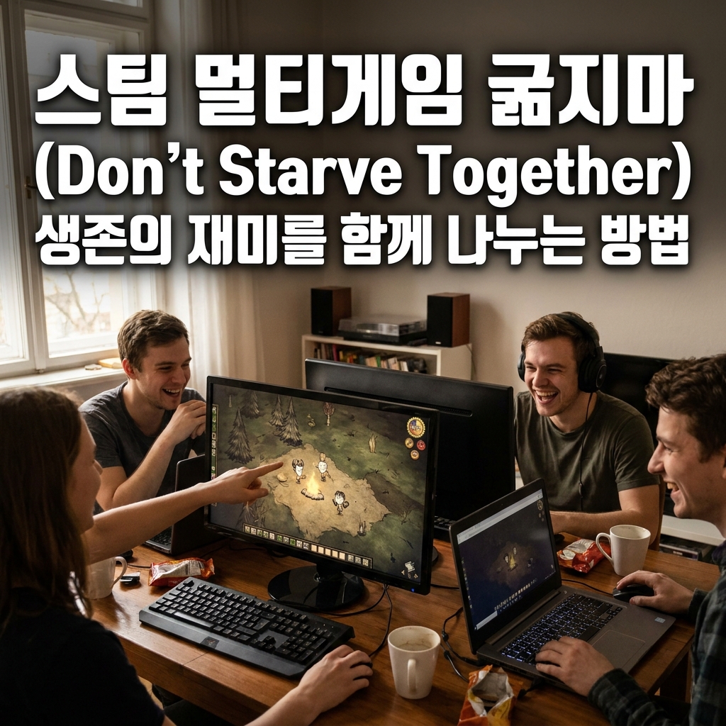 스팀 멀티게임 굶지마(Don't Starve Together), 생존의 재미를 함께 나누는 방법