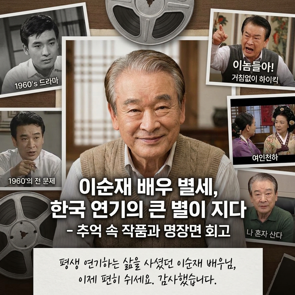이순재 배우 별세, 한국 연기의 큰 별이 지다 - 추억 속 작품과 명장면 회고