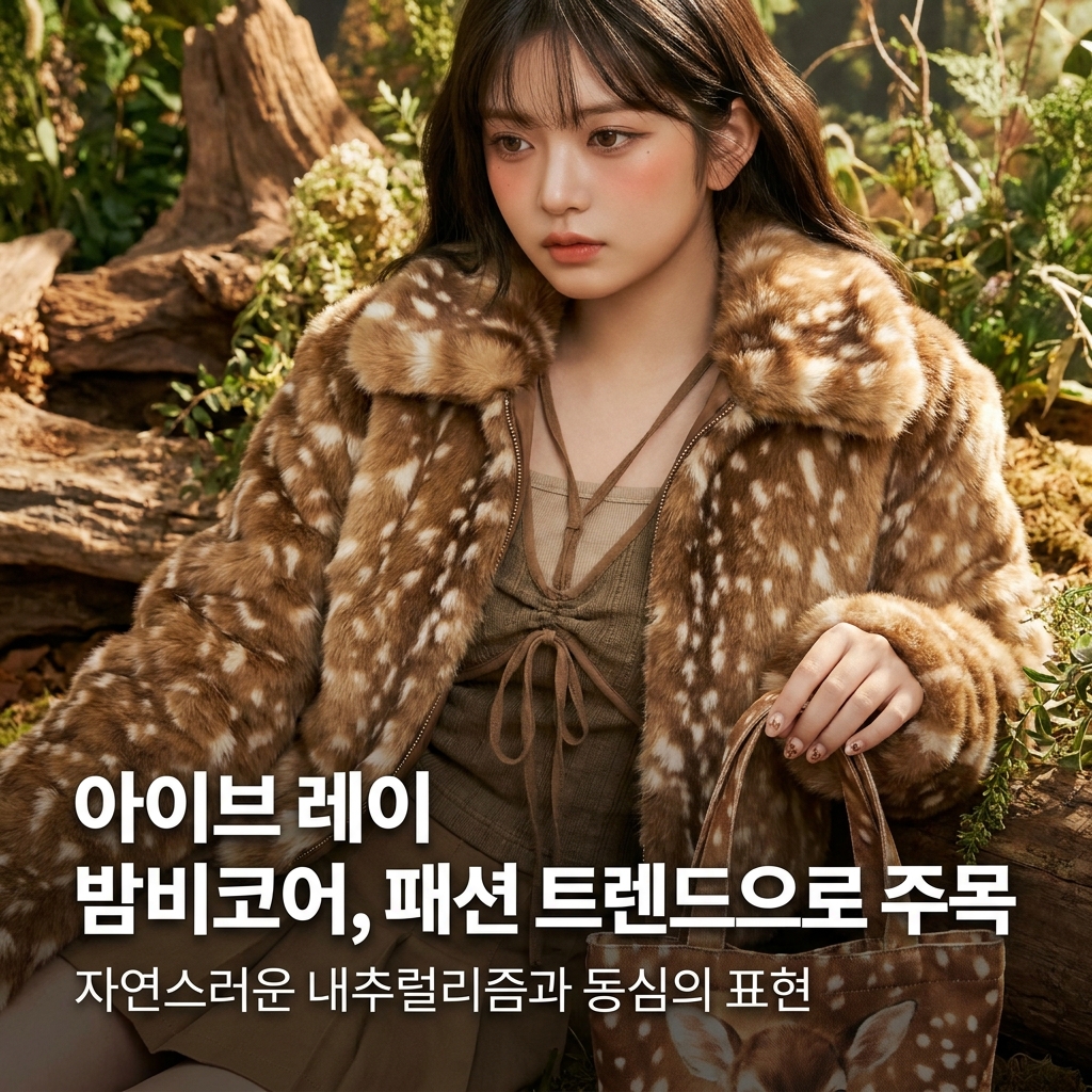 아이브 레이가 입은 '밤비코어', 패션 트렌드로 주목