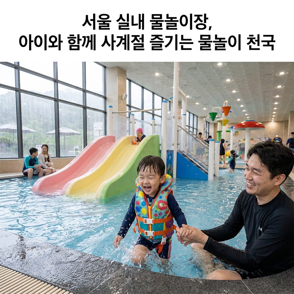 서울 실내 물놀이장, 아이와 함께 사계절 즐기는 물놀이 천국