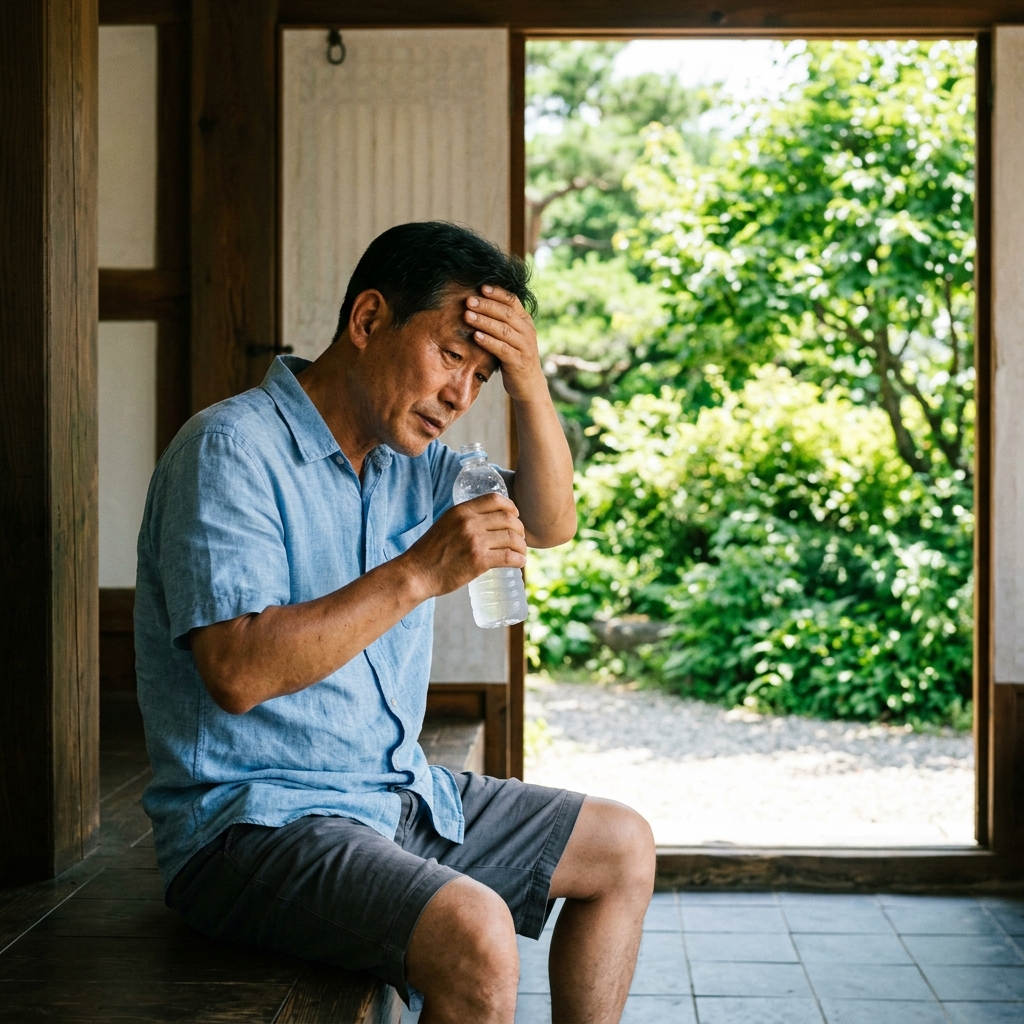 실내 들어와도 머리 띵, 탈수 신호 놓치지 않으려면