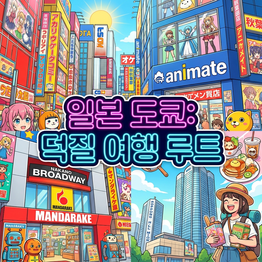 일본 도쿄: 덕질 여행 루트