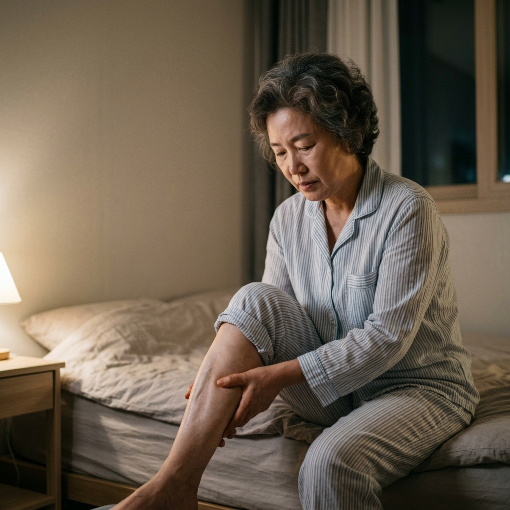 여름밤 종아리 쥐, 에어컨 때문일까? 새벽 경련 부르는 진짜 원인