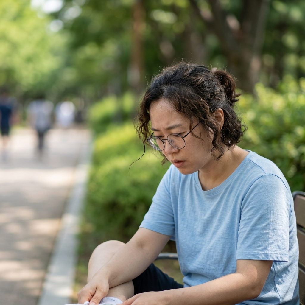 여름철 땀 흘린 뒤 겨드랑이·발가락 사이가 붉게 벗겨지고 따가운 이유