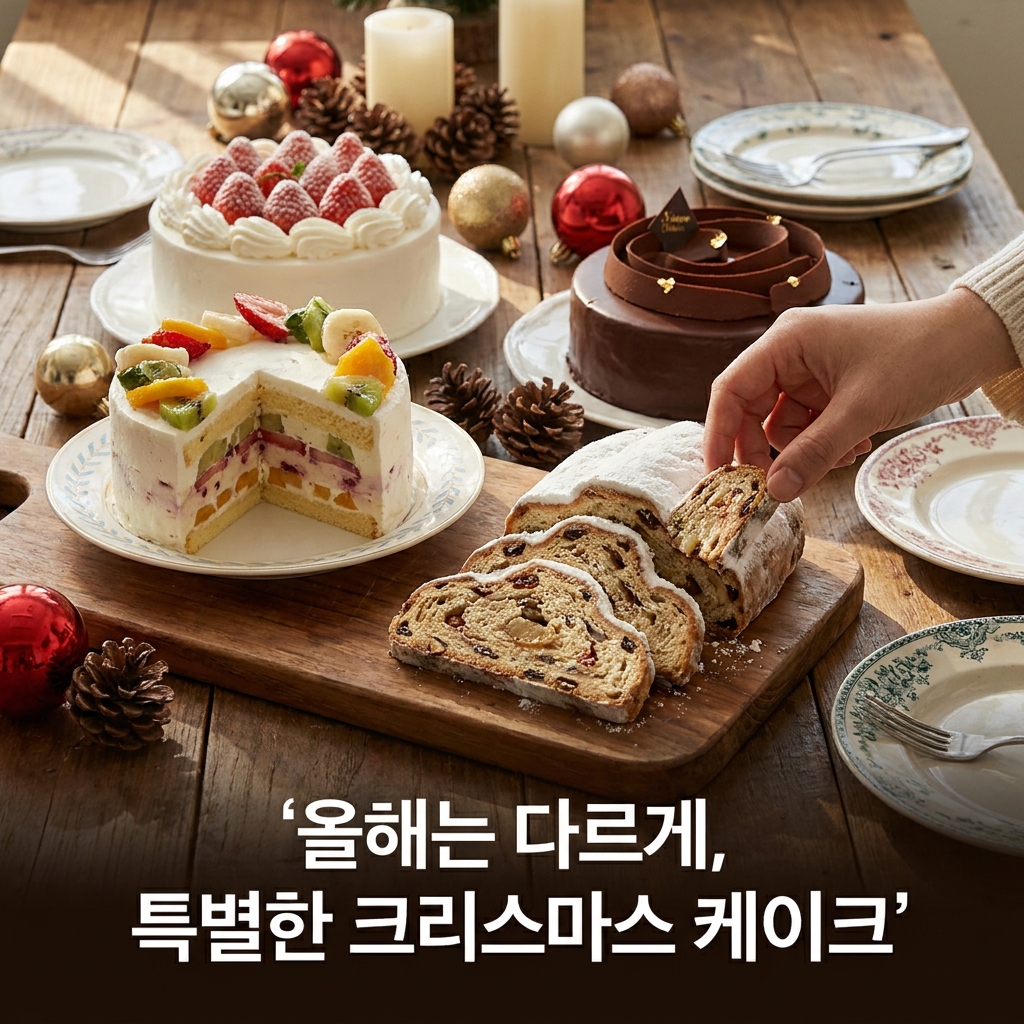 크리스마스 케이크, 당신의 선택은?