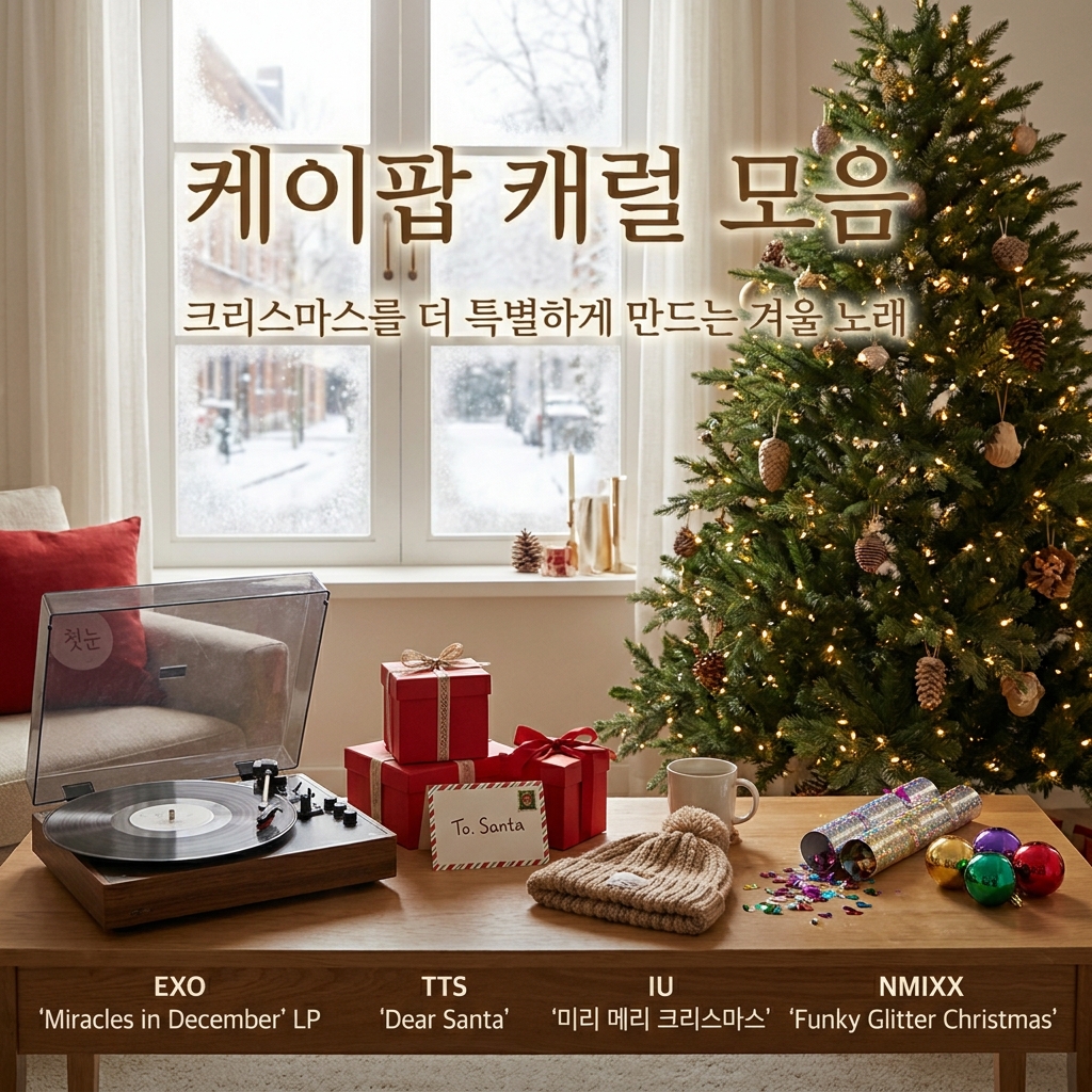 케이팝 캐럴 모음, 크리스마스를 더 특별하게 만드는 겨울 노래