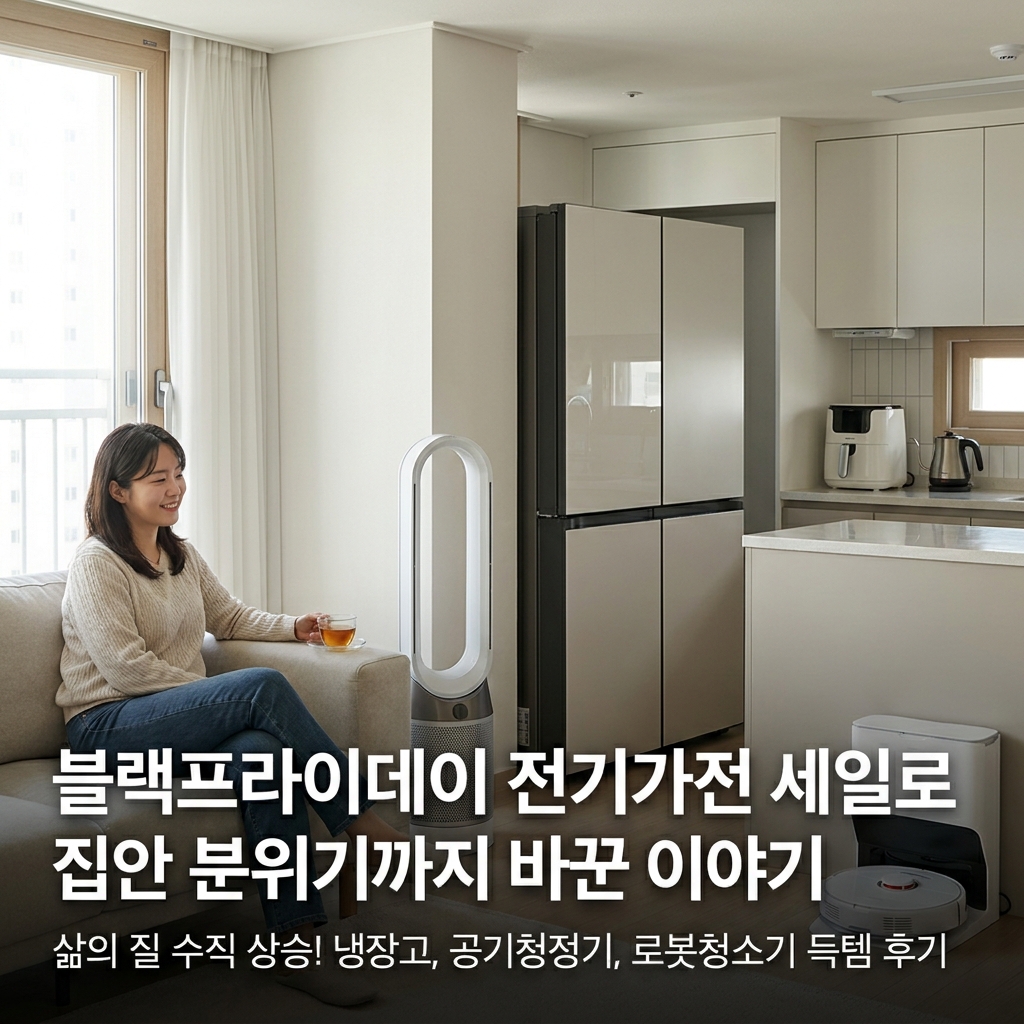 블랙프라이데이, 전기가전 세일로 집안 분위기까지 바꾼 이야기
