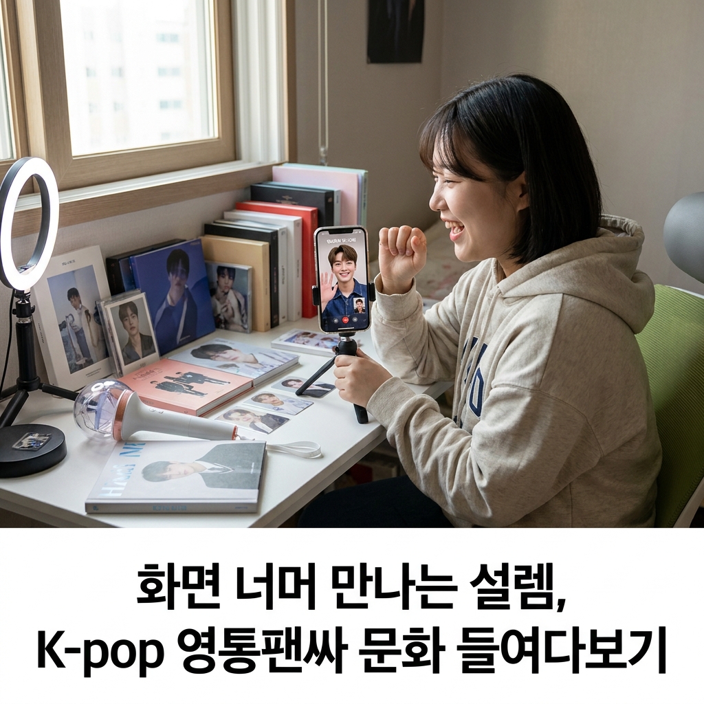 화면 너머 만나는 설렘, K-pop 영통팬싸 문화 들여다보기
