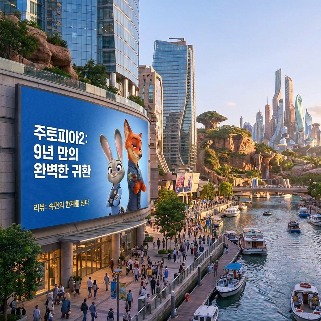 주토피아2 영화 리뷰, 9년 만의 귀환이 선사한 완벽한 속편의 탄생