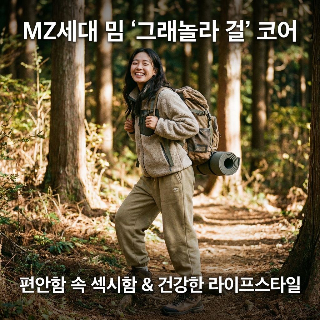 MZ세대 밈 '그래놀라 걸' 코어