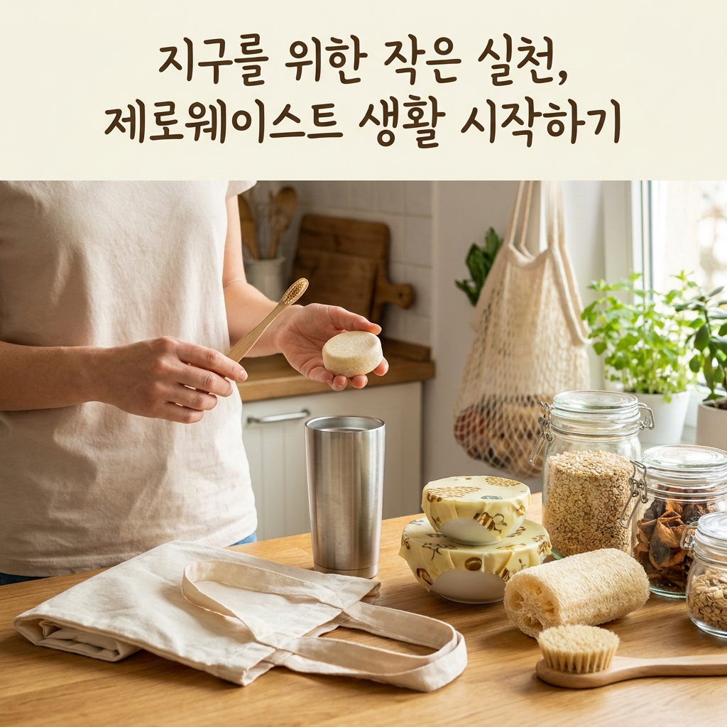 지구를 위한 작은 실천, 제로웨이스트 생활 시작하기