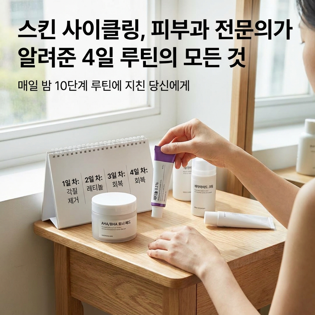 스킨 사이클링, 피부과 전문의가 알려준 4일 루틴의 모든 것