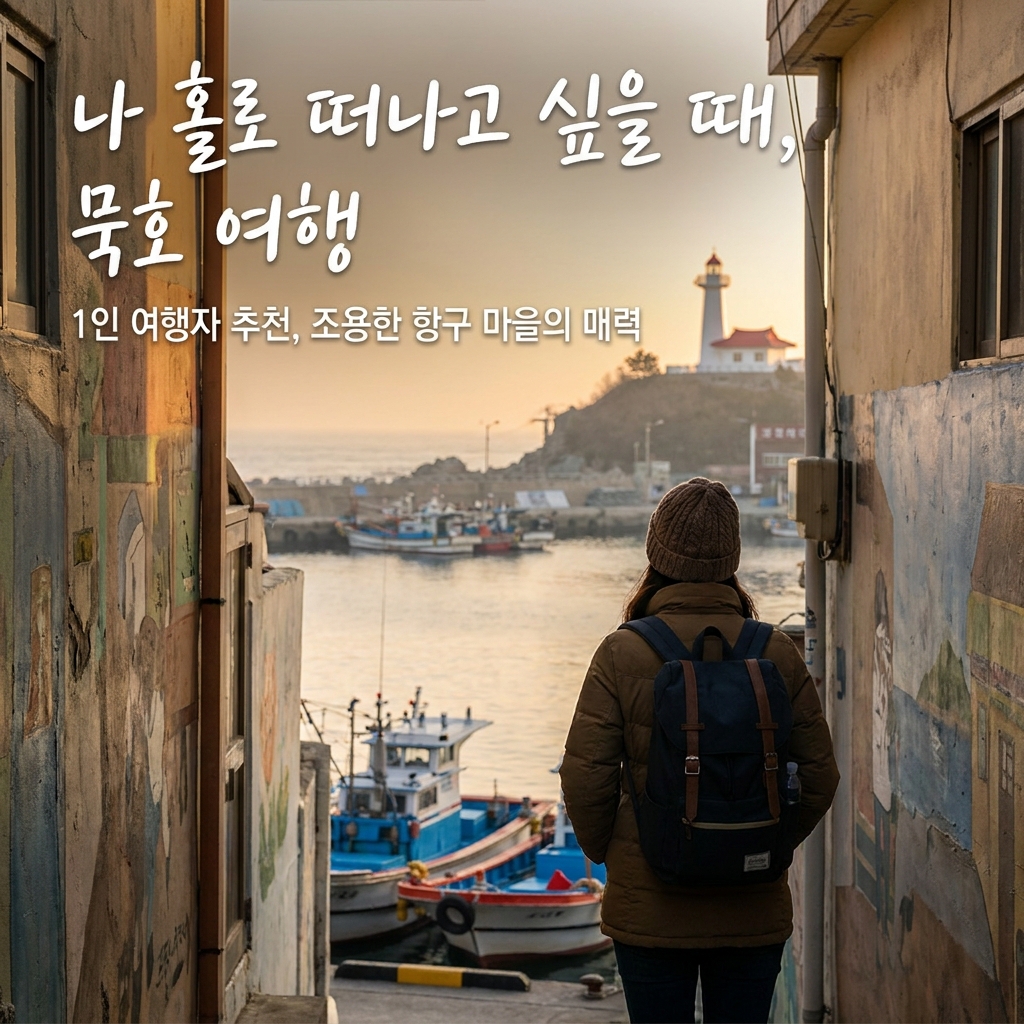 나 홀로 떠나고 싶을 때 1인 여행지 - 묵호 추천