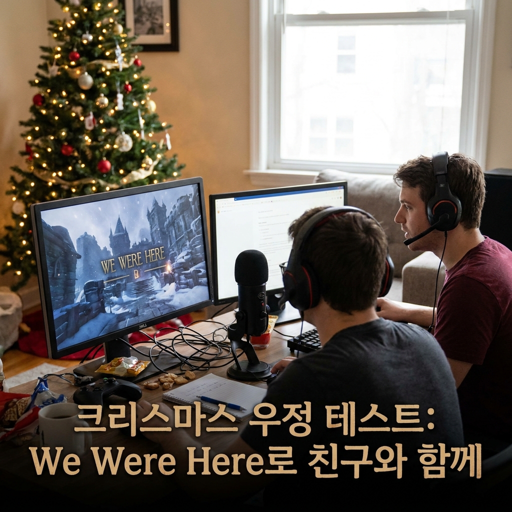 크리스마스 우정 테스트, 협동 퍼즐 게임 We Were Here로 친구와 함께