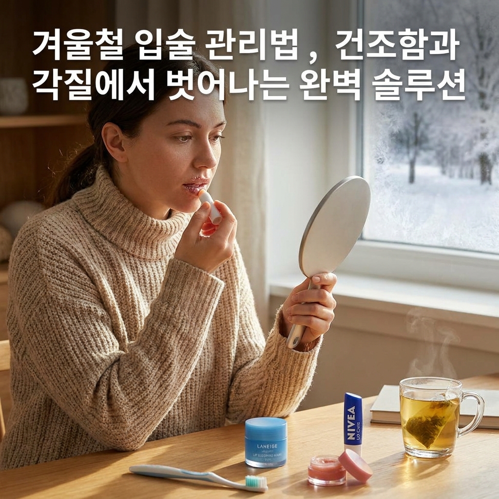 겨울철 입술 관리법, 건조함과 각질에서 벗어나는 완벽 솔루션