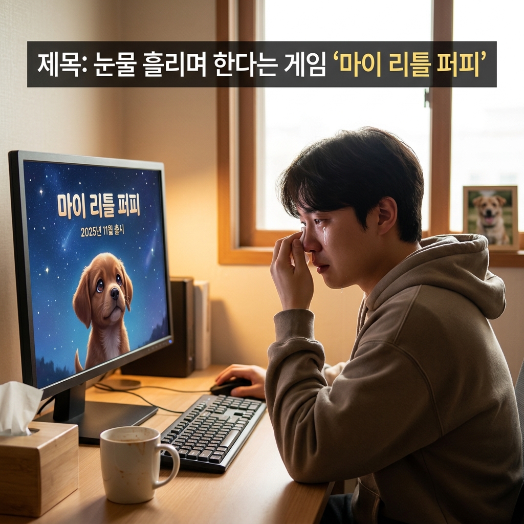 눈물 흘리며 한다는 게임 '마이 리틀 퍼피'