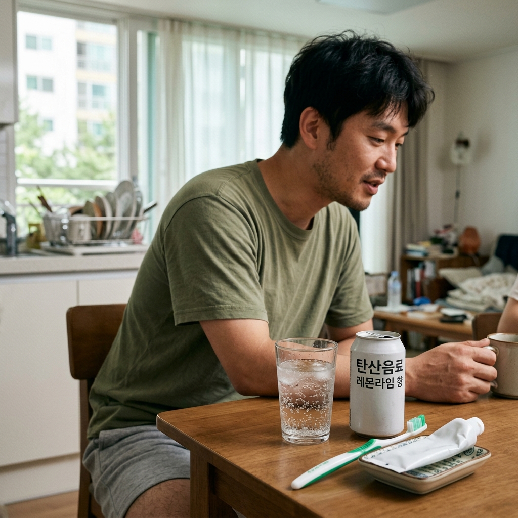 탄산음료 마시고 30분...양치질 참아야 치아 살린다