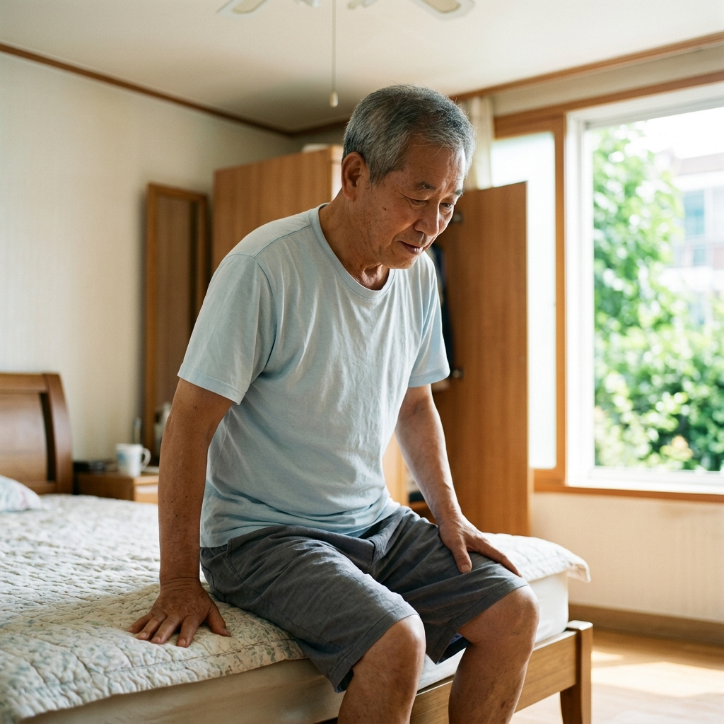 여름철 치명적인 시니어 실신 낙상...물 한 잔과 1분의 여유로 예방